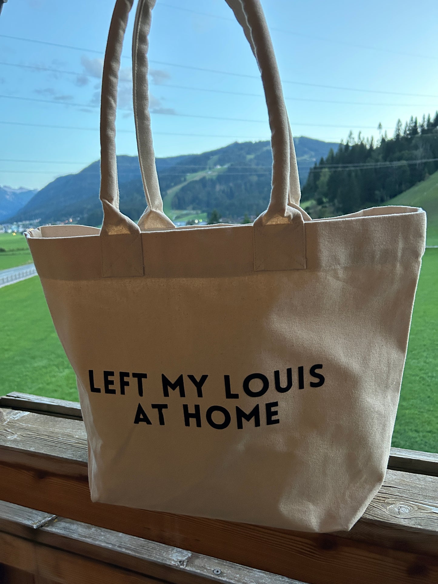 Handtasche aus Baumwolle Left My Louis
