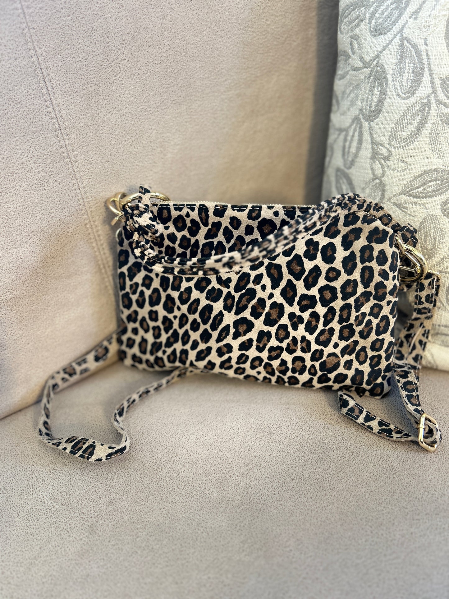 Handtasche Leo Beige klein