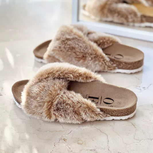 Lounge Sandaletten beige 38