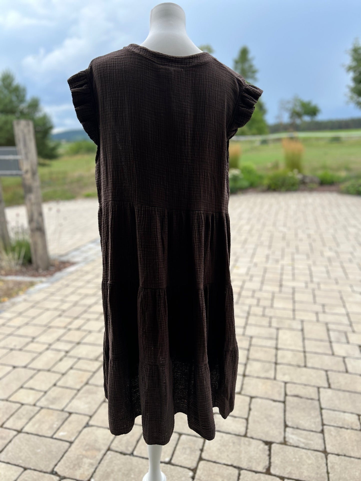 Kleid Musselin Chocolate