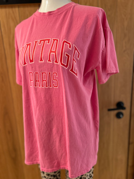 T-Shirt Vintage used pink