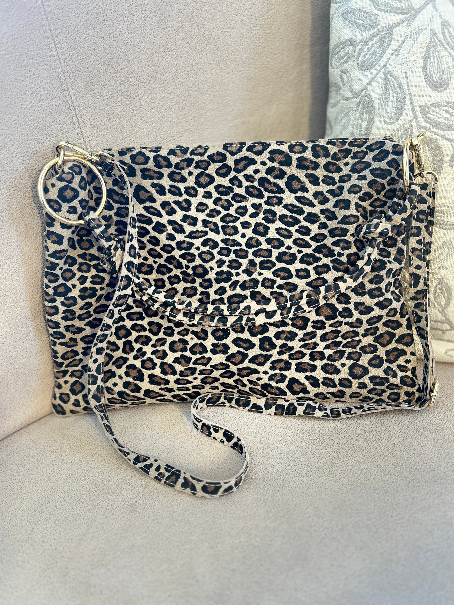 Handtasche Leo Beige