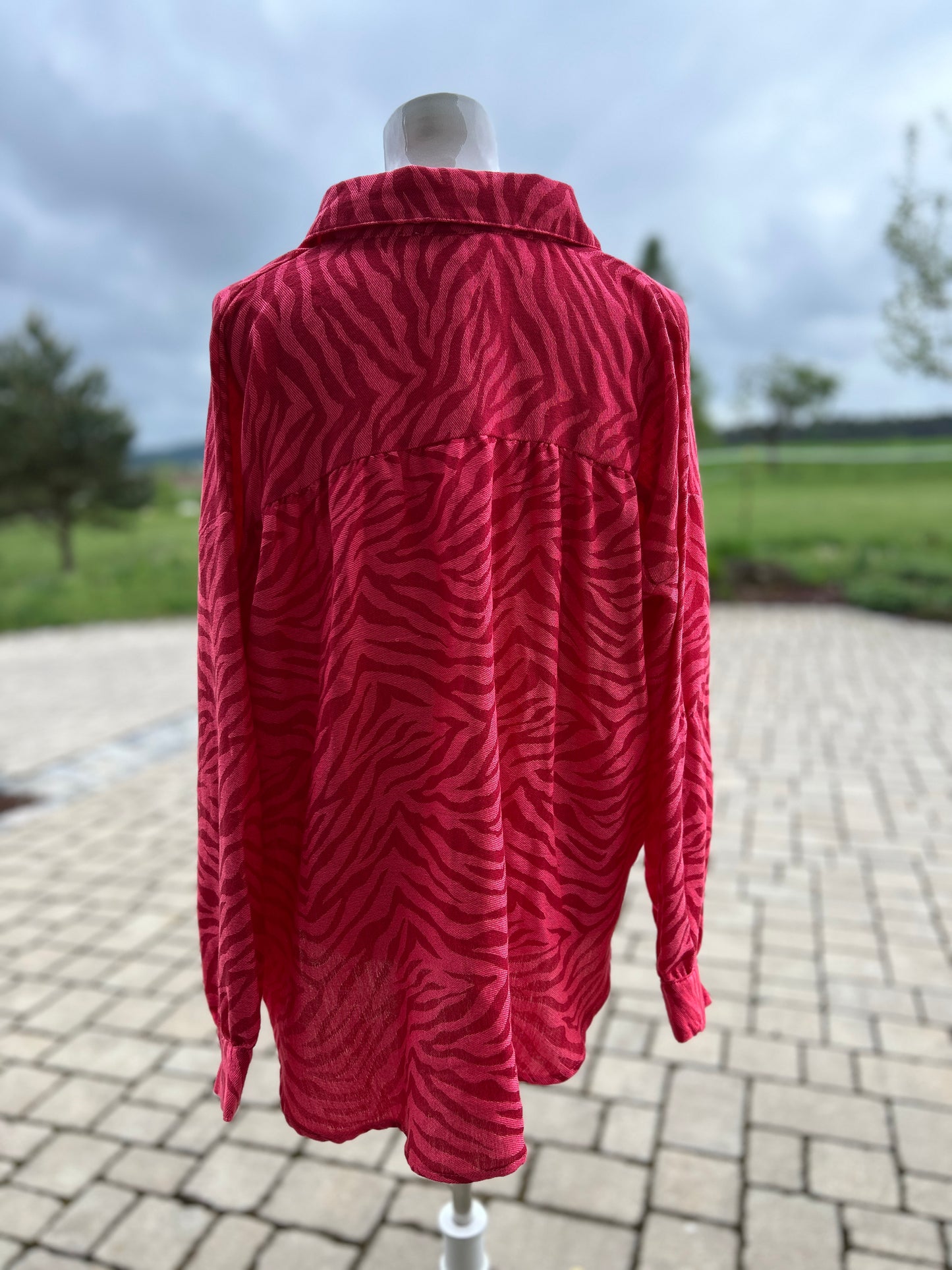 Bluse Zebra Pink