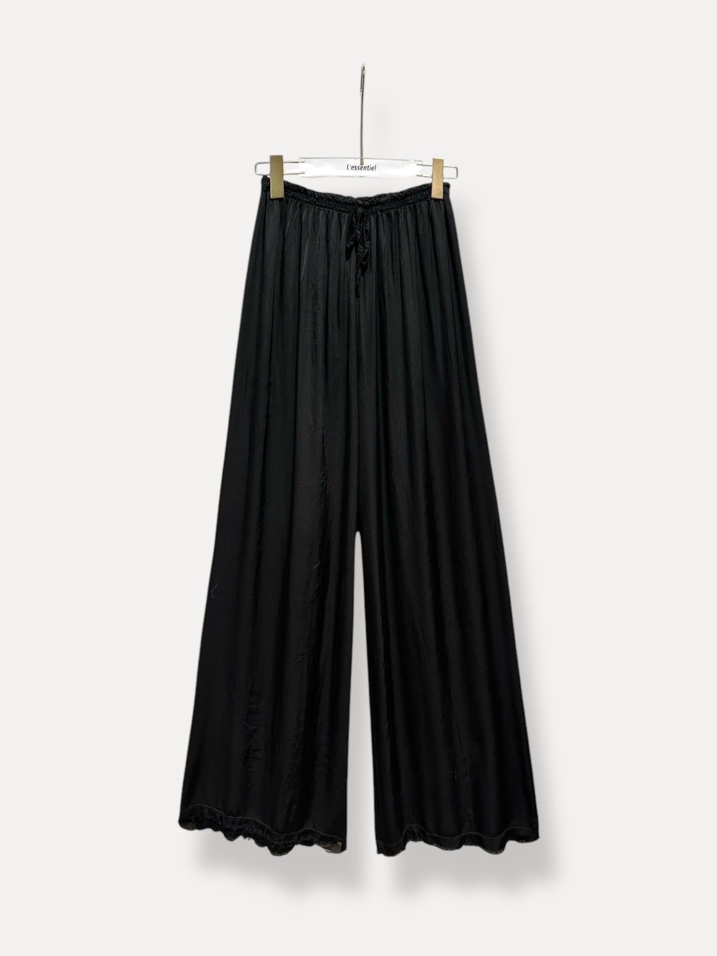 Hose Seide schwarz