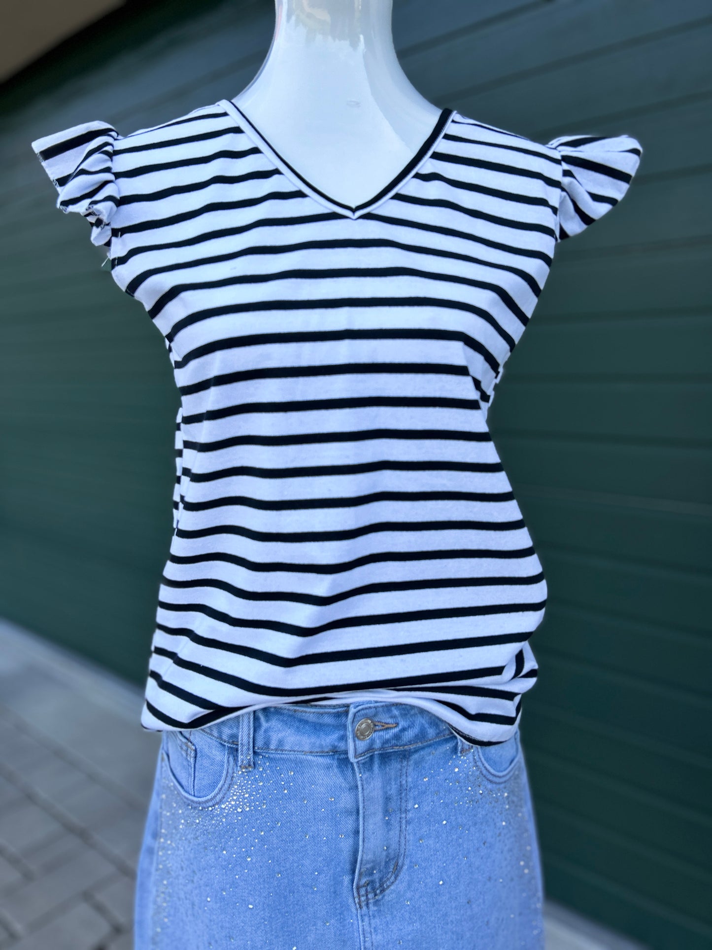 Shirt mit Schleife am Rücken