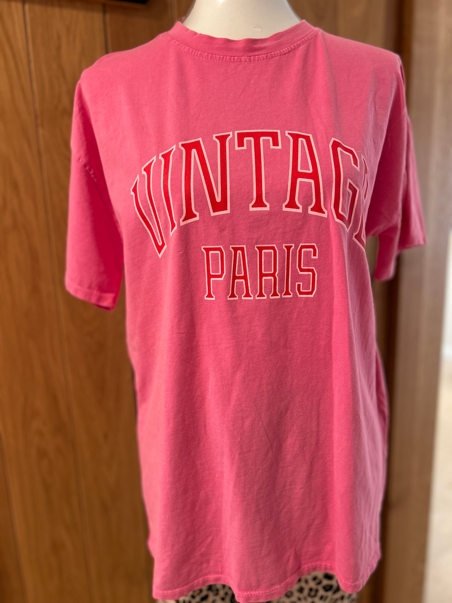 T-Shirt Vintage used pink