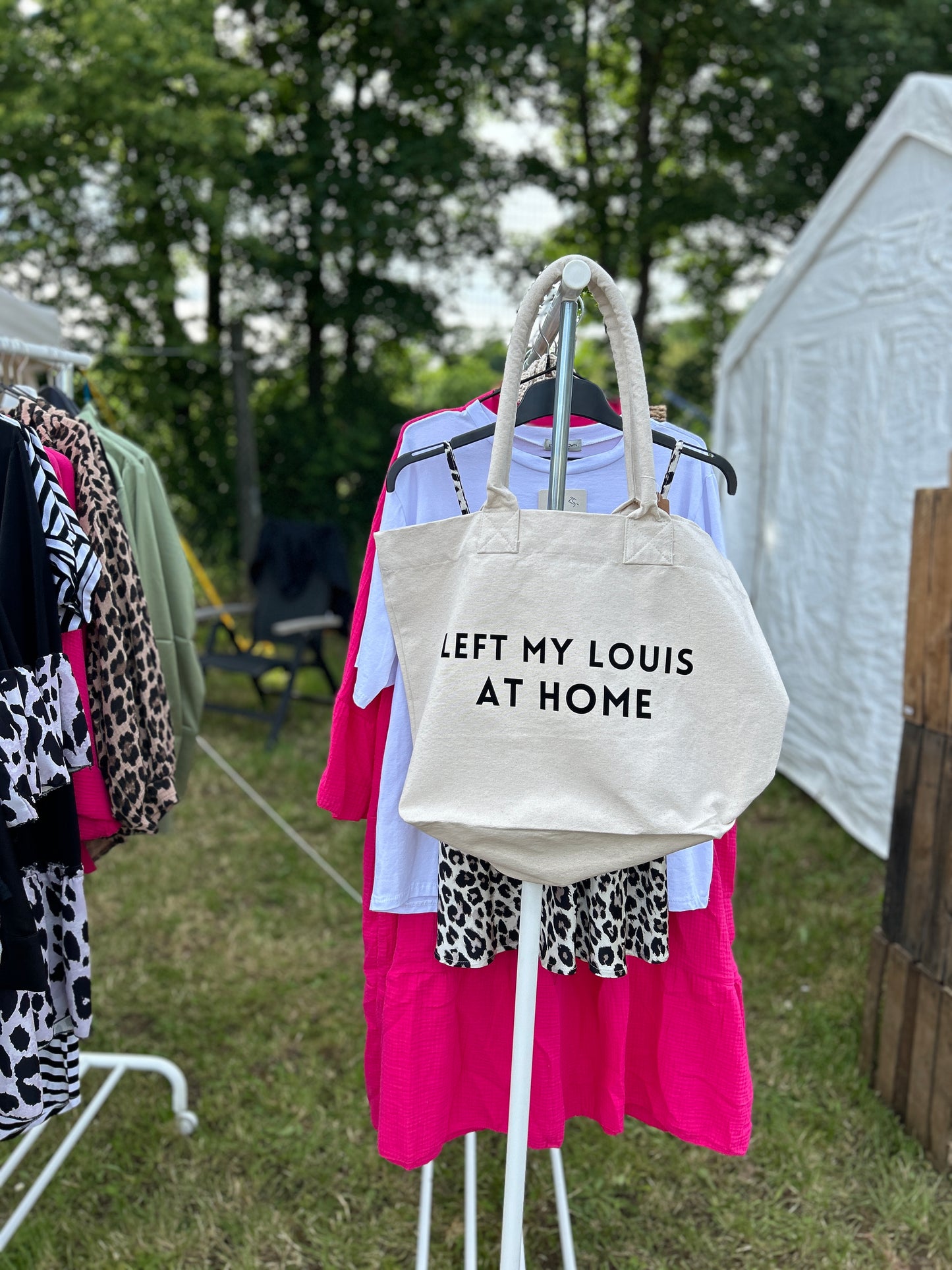 Handtasche aus Baumwolle Left My Louis