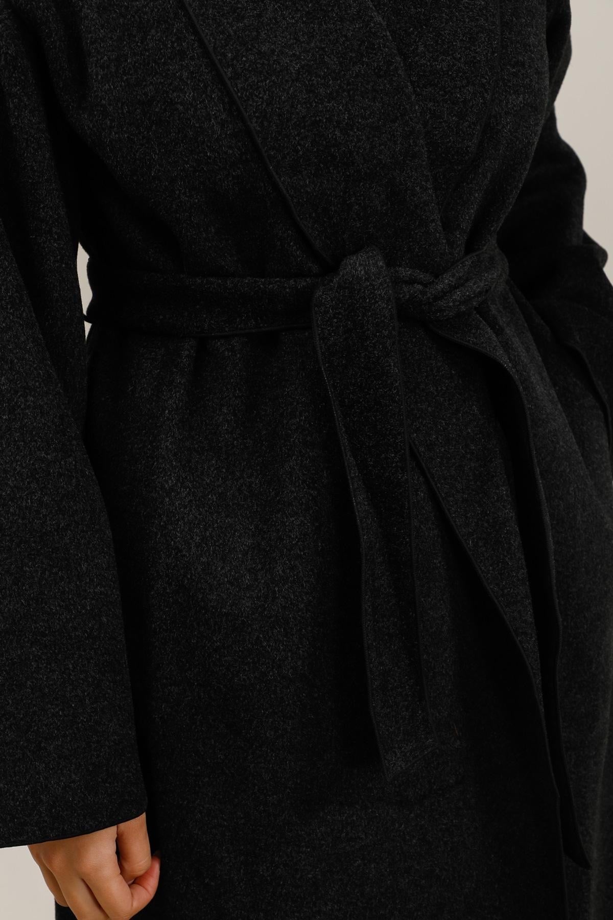 Kimono Mantel schwarz
