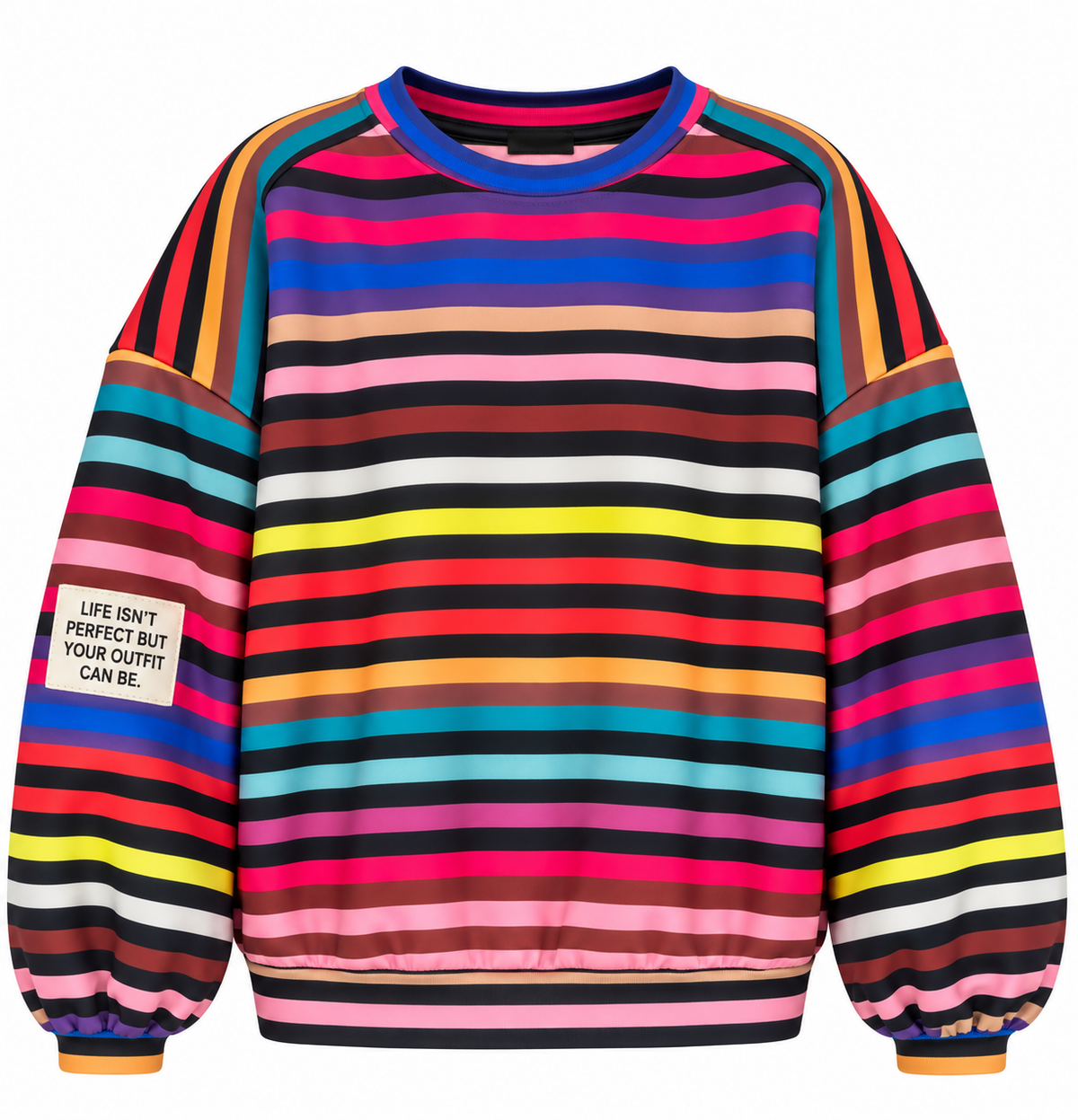 Bunter Statement-Pullover