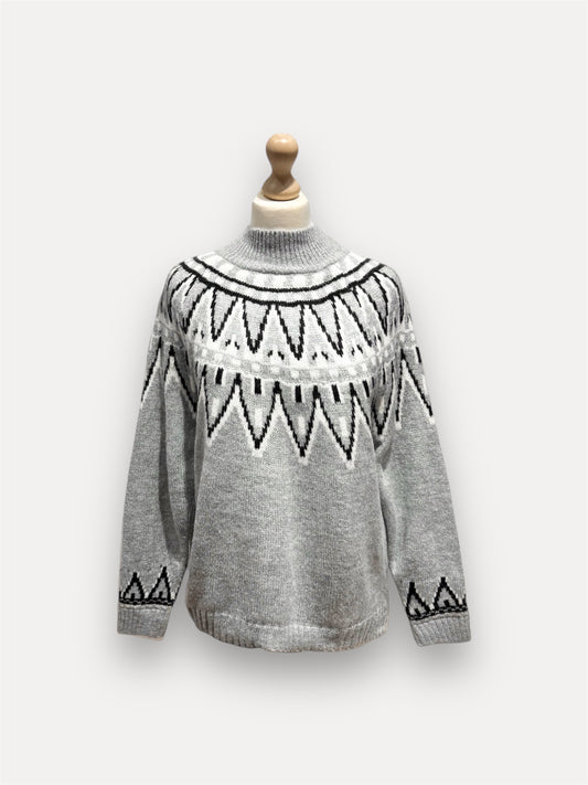 Pullover  Norway Grau