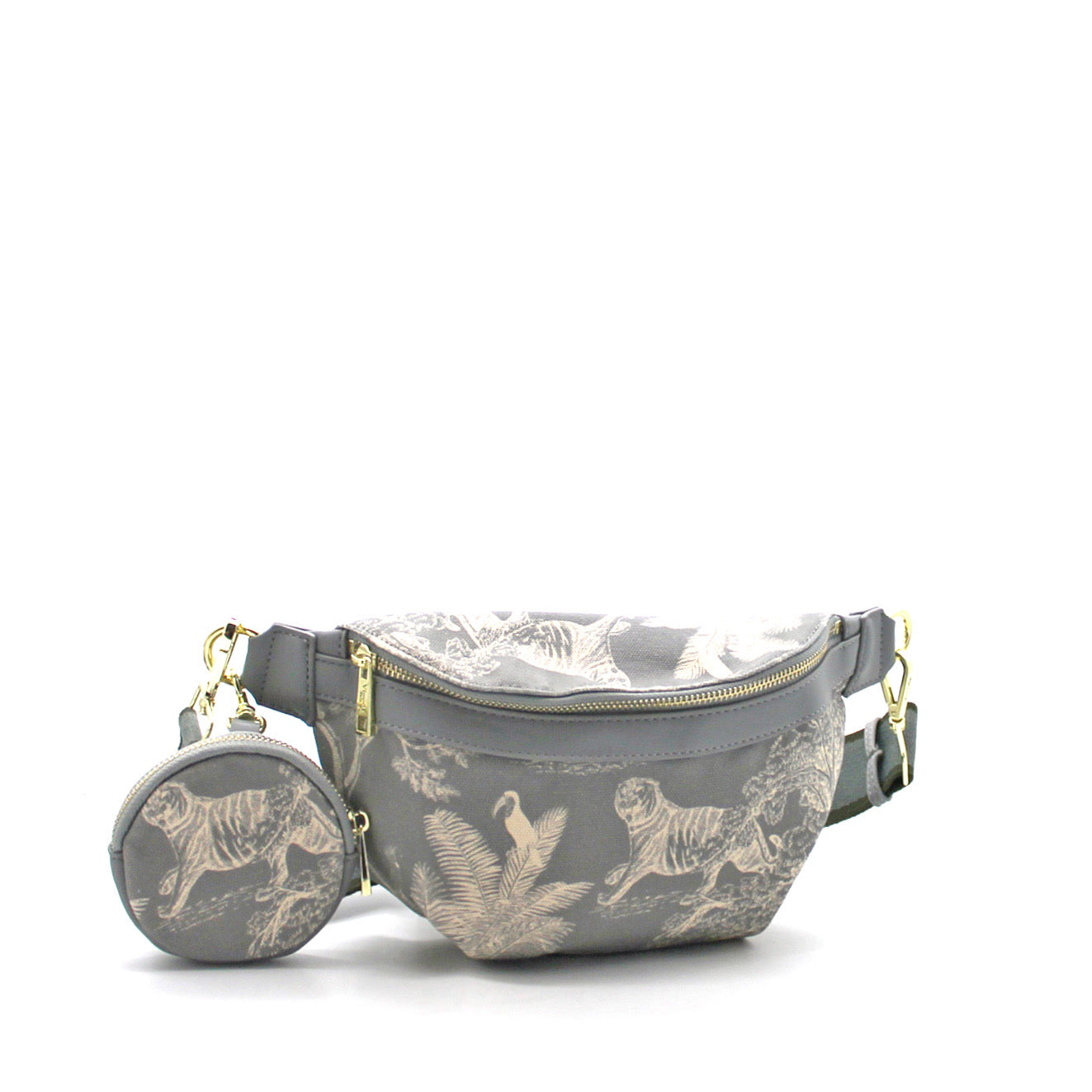 Bauchtasche Wild Grau