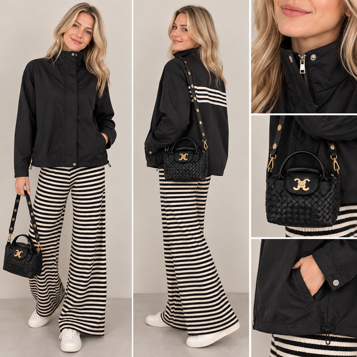 Blouson Jacke Stripes