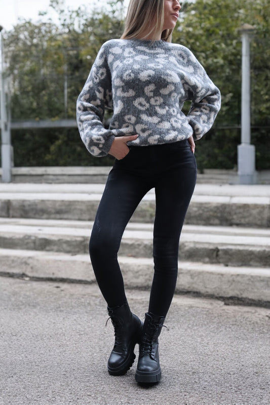 Pullover Leo Grau