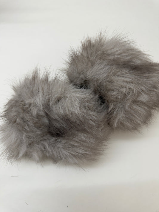 Fellstulpen Handgelenk Mittelgrau