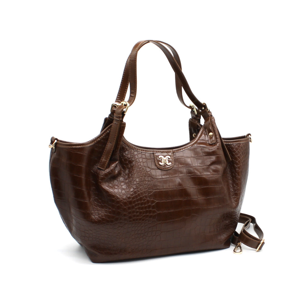 Luna Croco Shopper