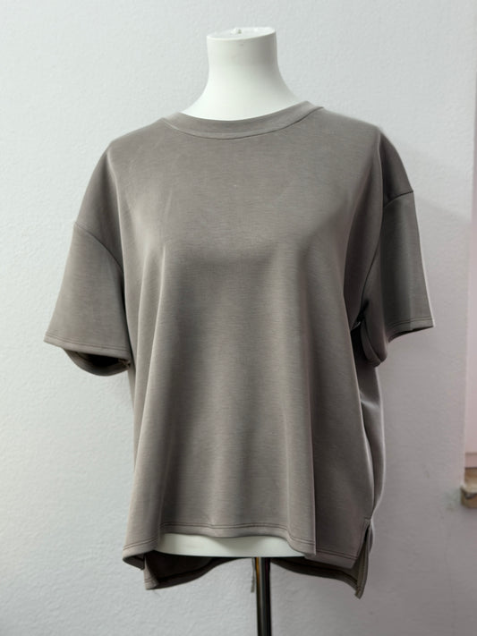 T-Shirt Sweat taupe