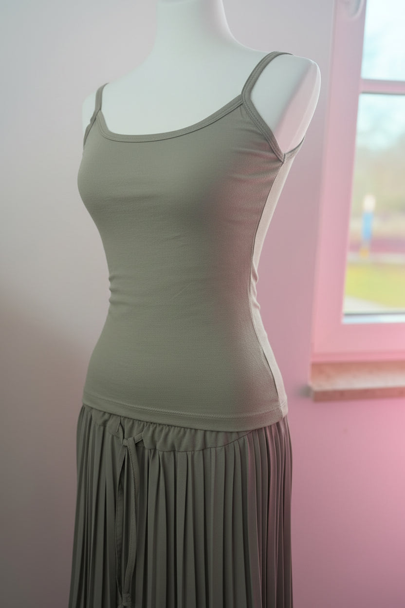 Top Basic Viscose Baumwolle