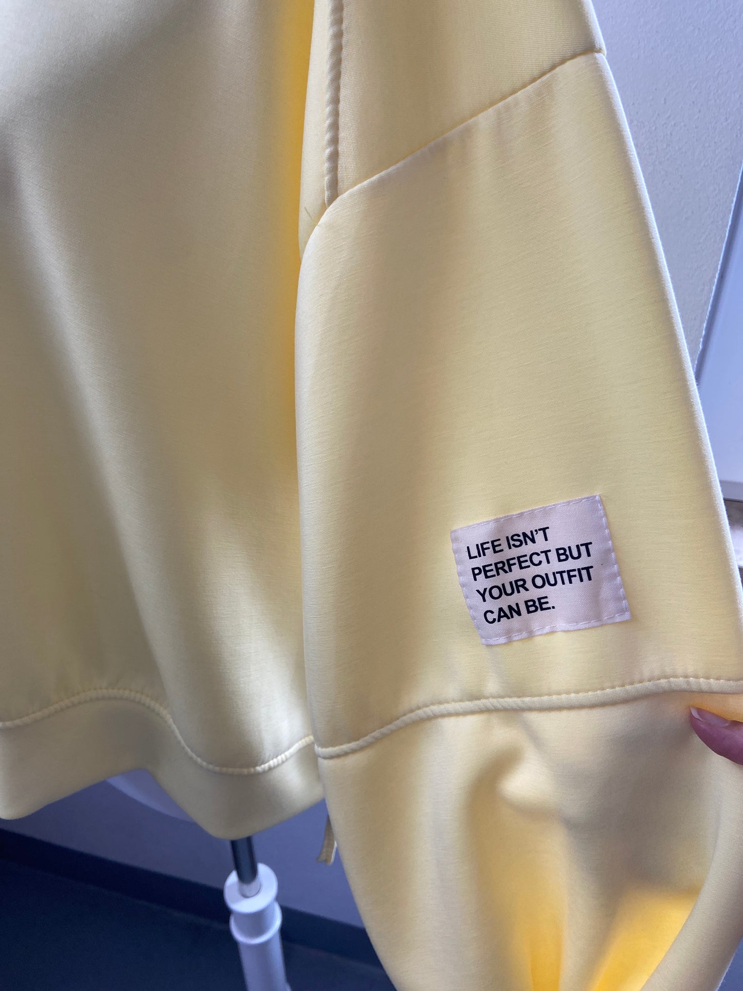 Sweatshirt Butterweich gelb