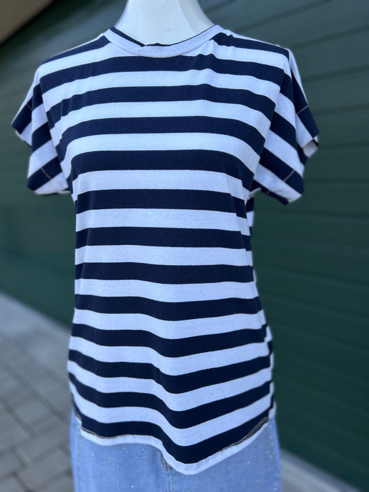 T-Shirt Marine Blau