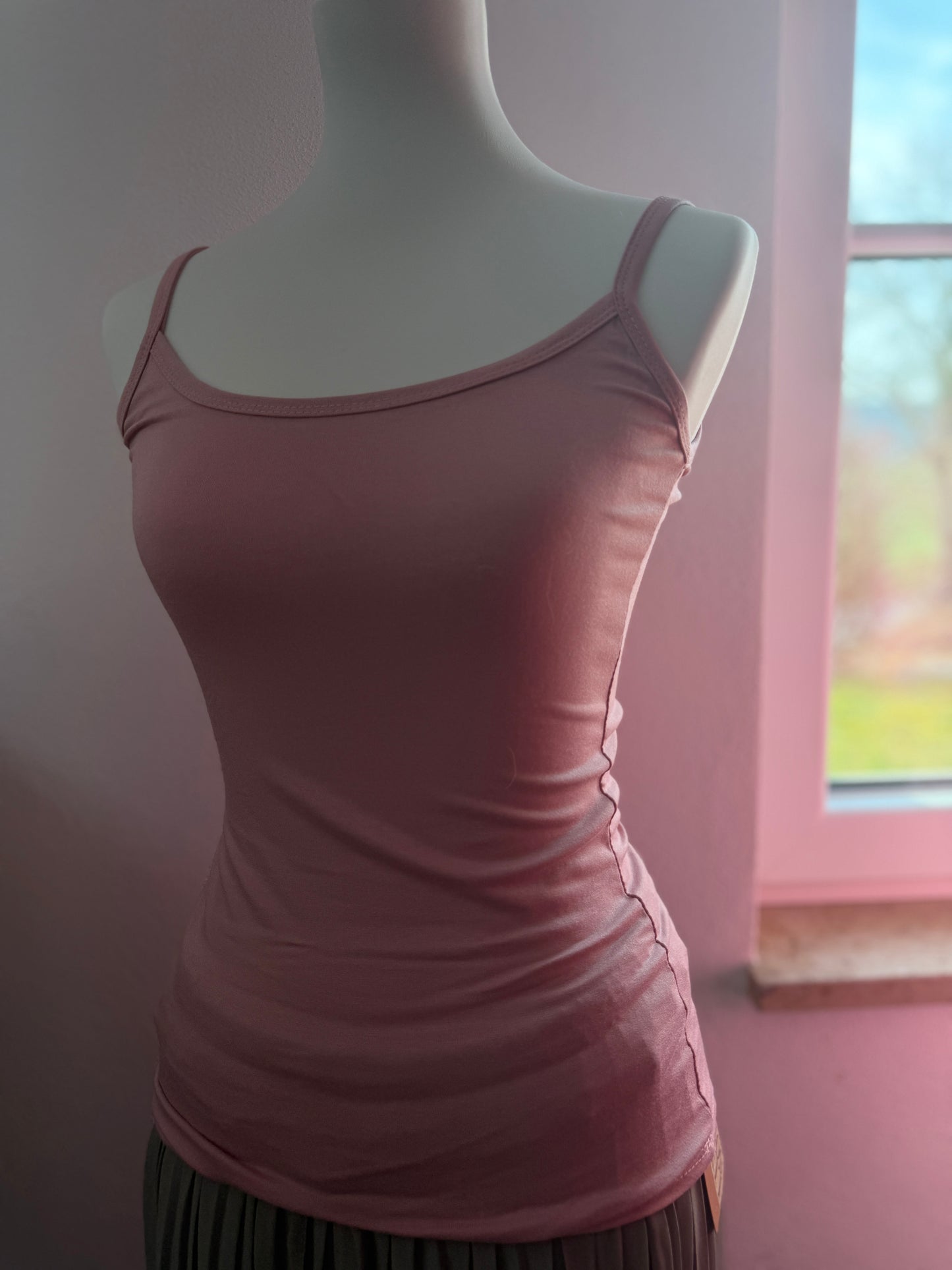 Top Basic Viscose Baumwolle