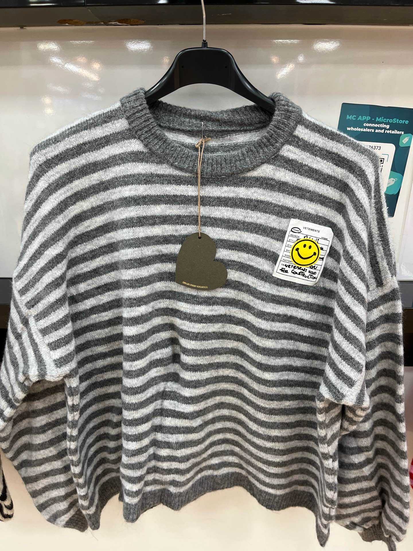 Pullover Streifen Smile