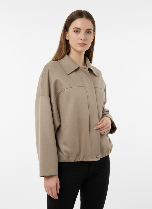 Blouson Jacke Leo beige