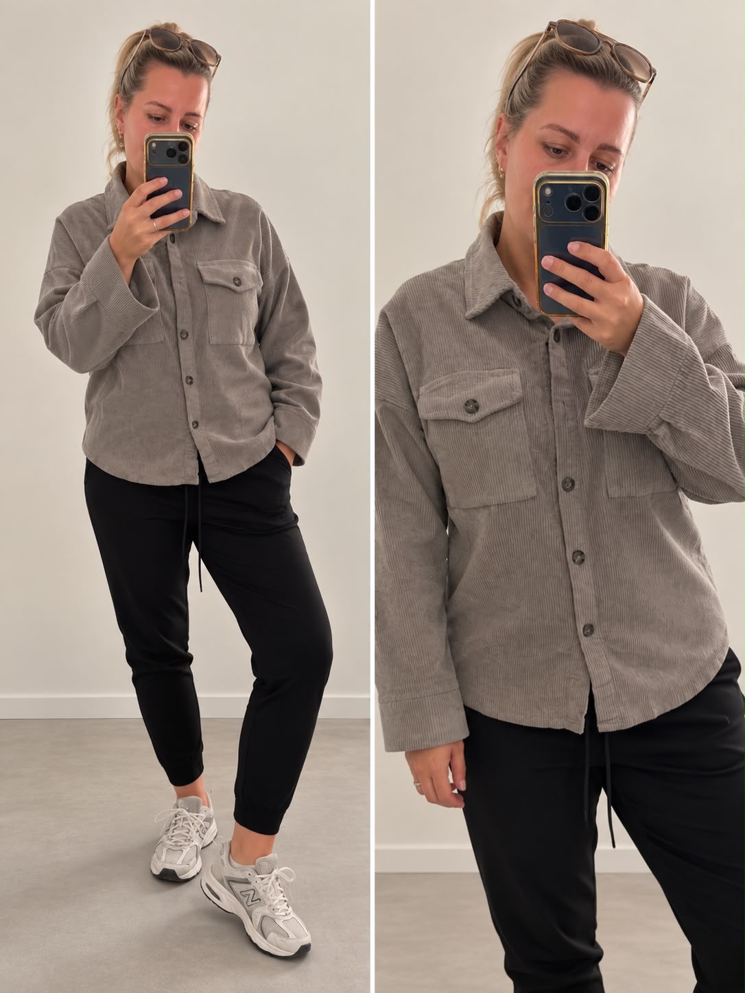 Cord Hemd Sienna - Oversize