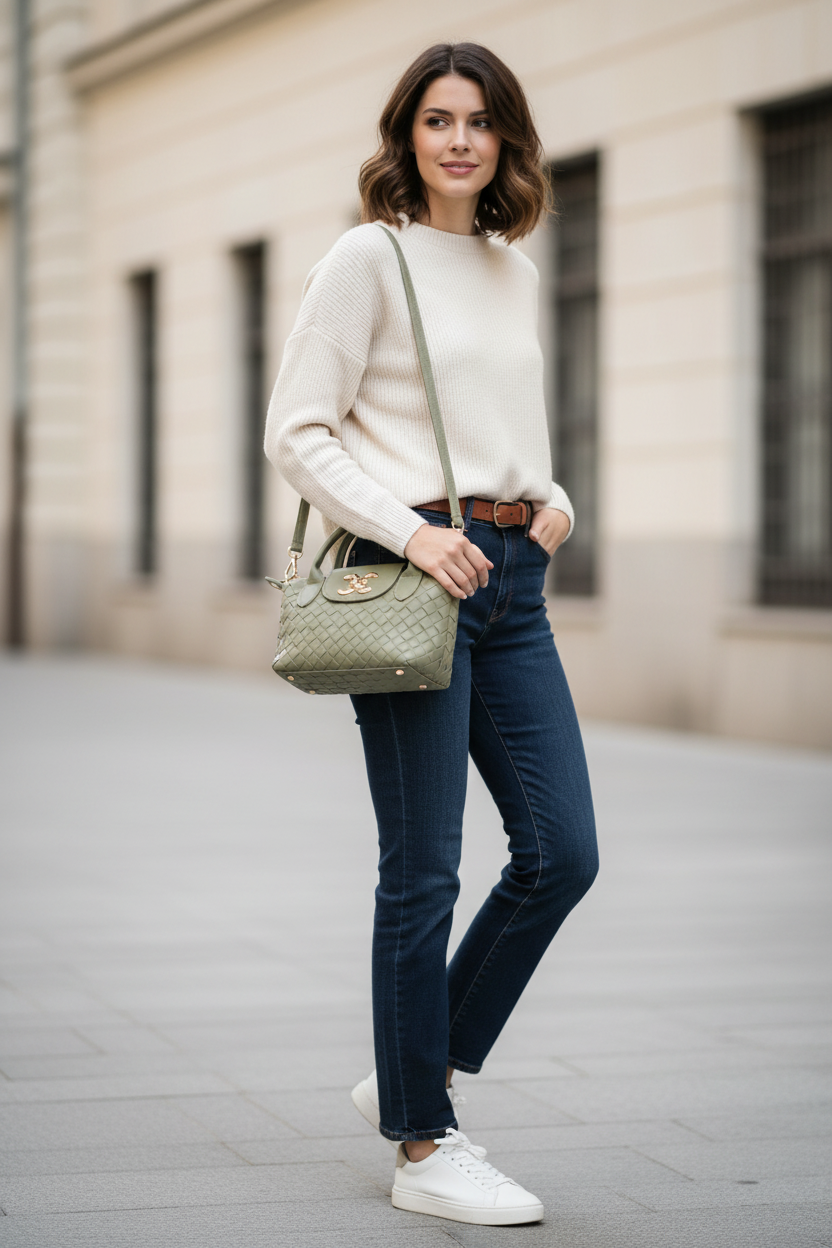 Handtasche Celina Grün
