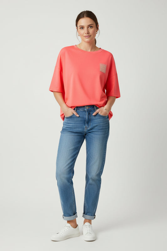 Shirt De La Creme pink