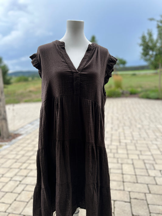 Kleid Musselin Chocolate