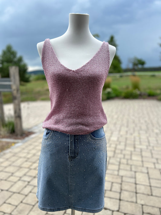 Top Glitzer Purple
