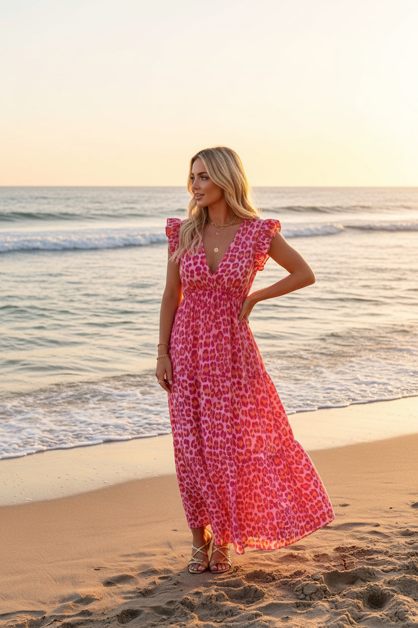 Kleid Leo Musselin lang