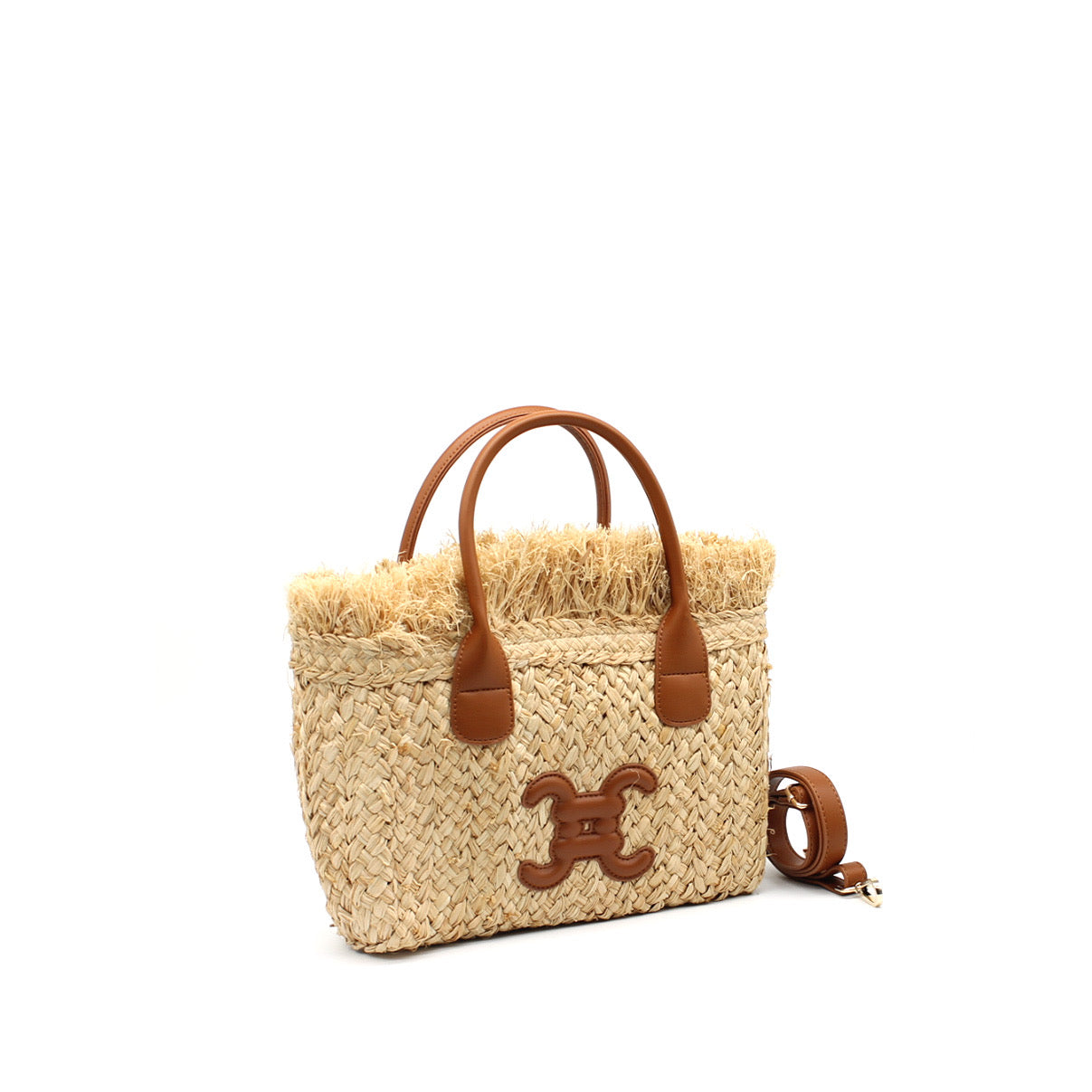 Tasche Beach Jute Beige klein
