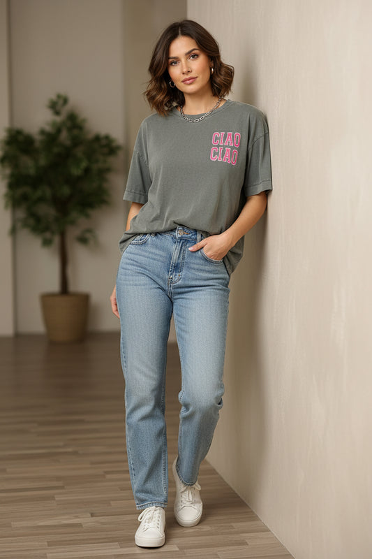 Shirt Ciao Ciao grau