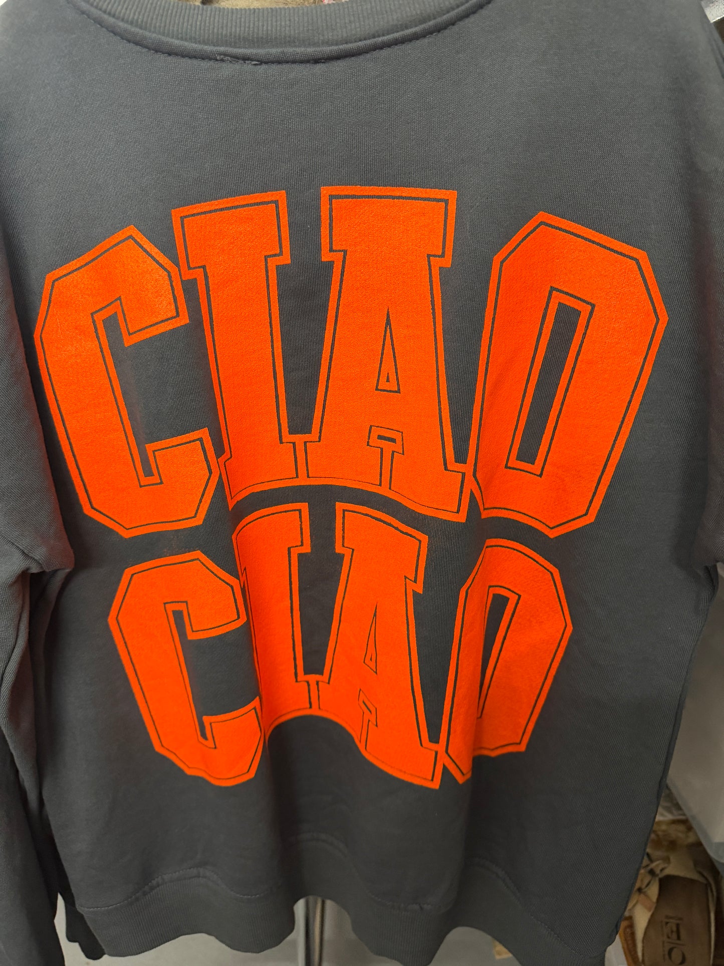 Sweatshirt Ciao Anthrazit Orange