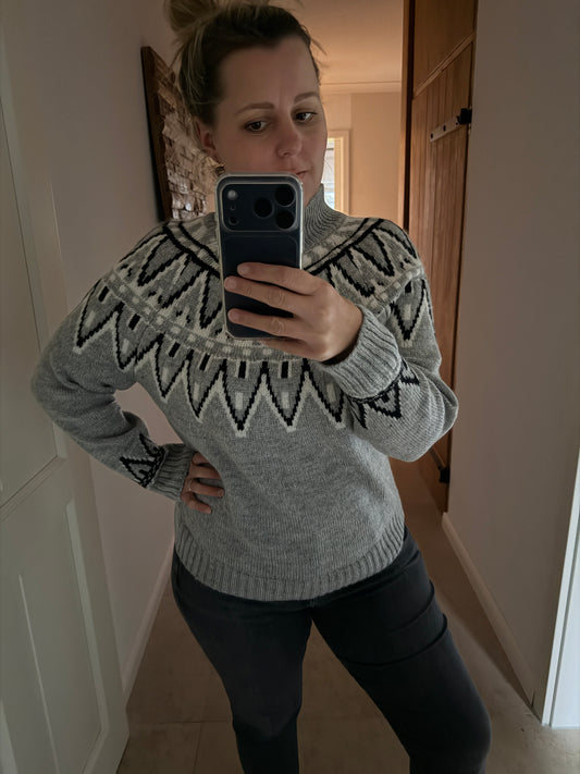 Pullover  Norway Grau