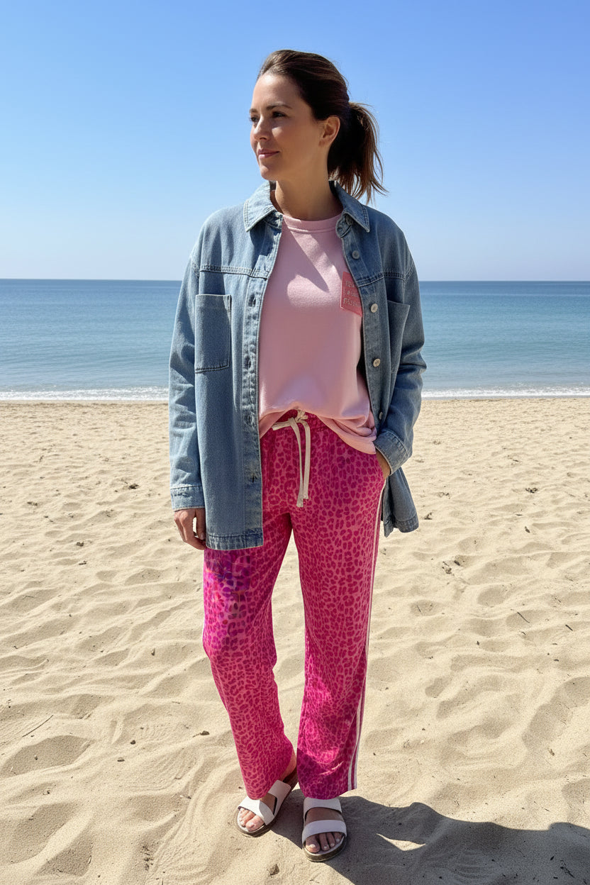 Shirt De La Creme rosa