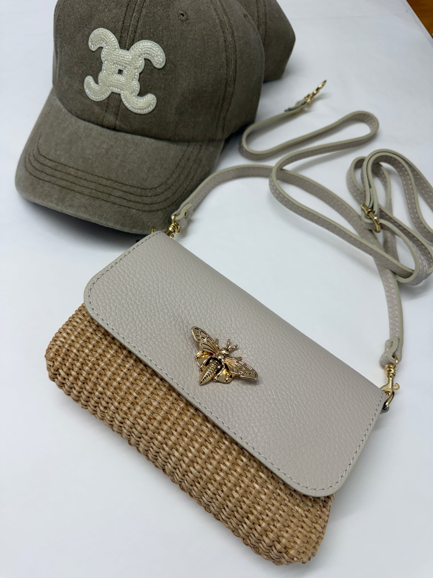 Handtasche Emilia beige