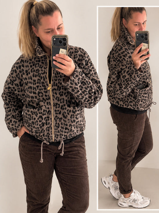Hose Relaxed fit dunkelbraun