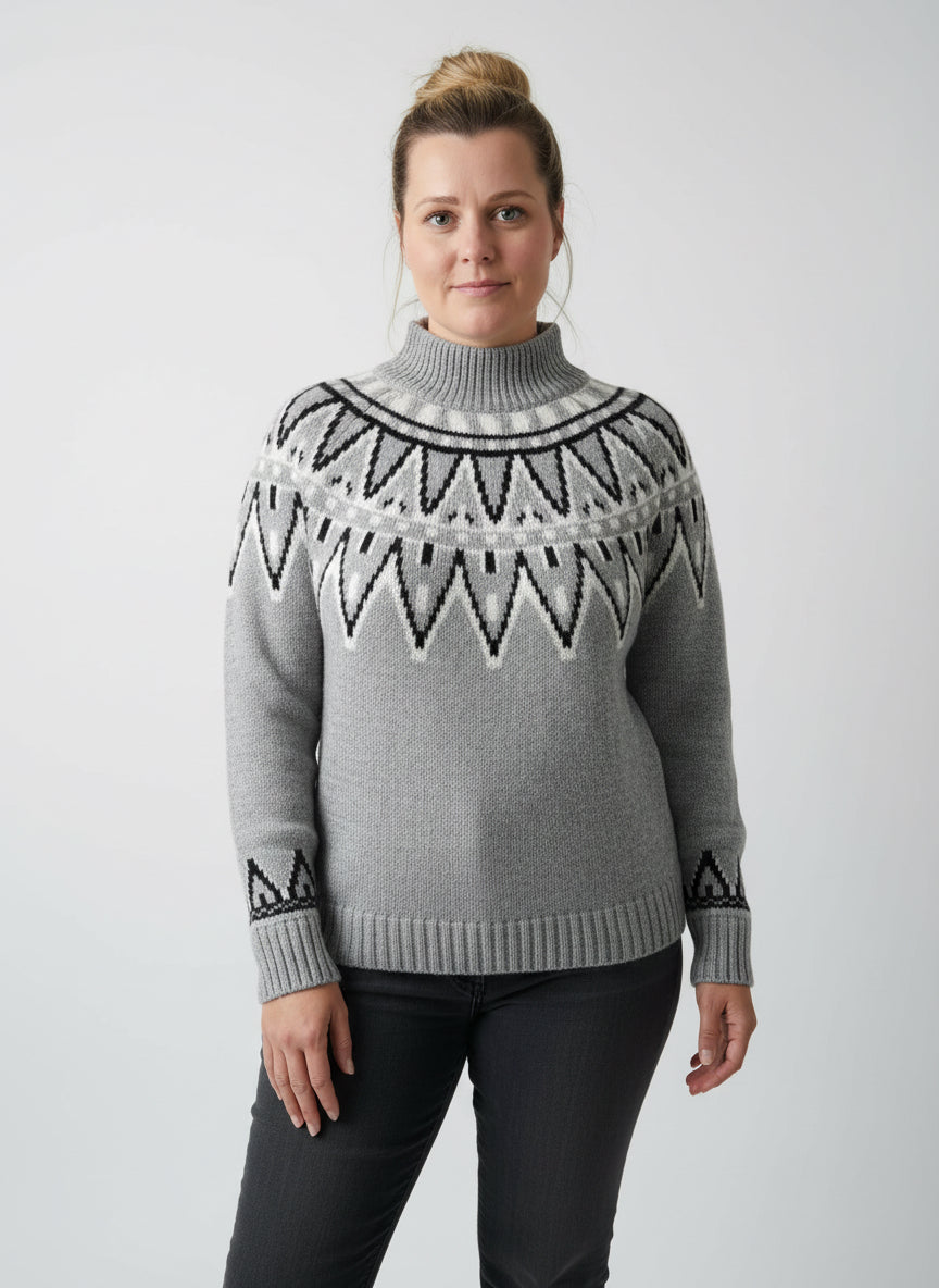 Pullover  Norway Grau