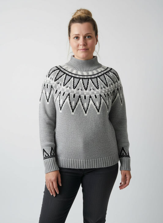 Pullover  Norway Grau
